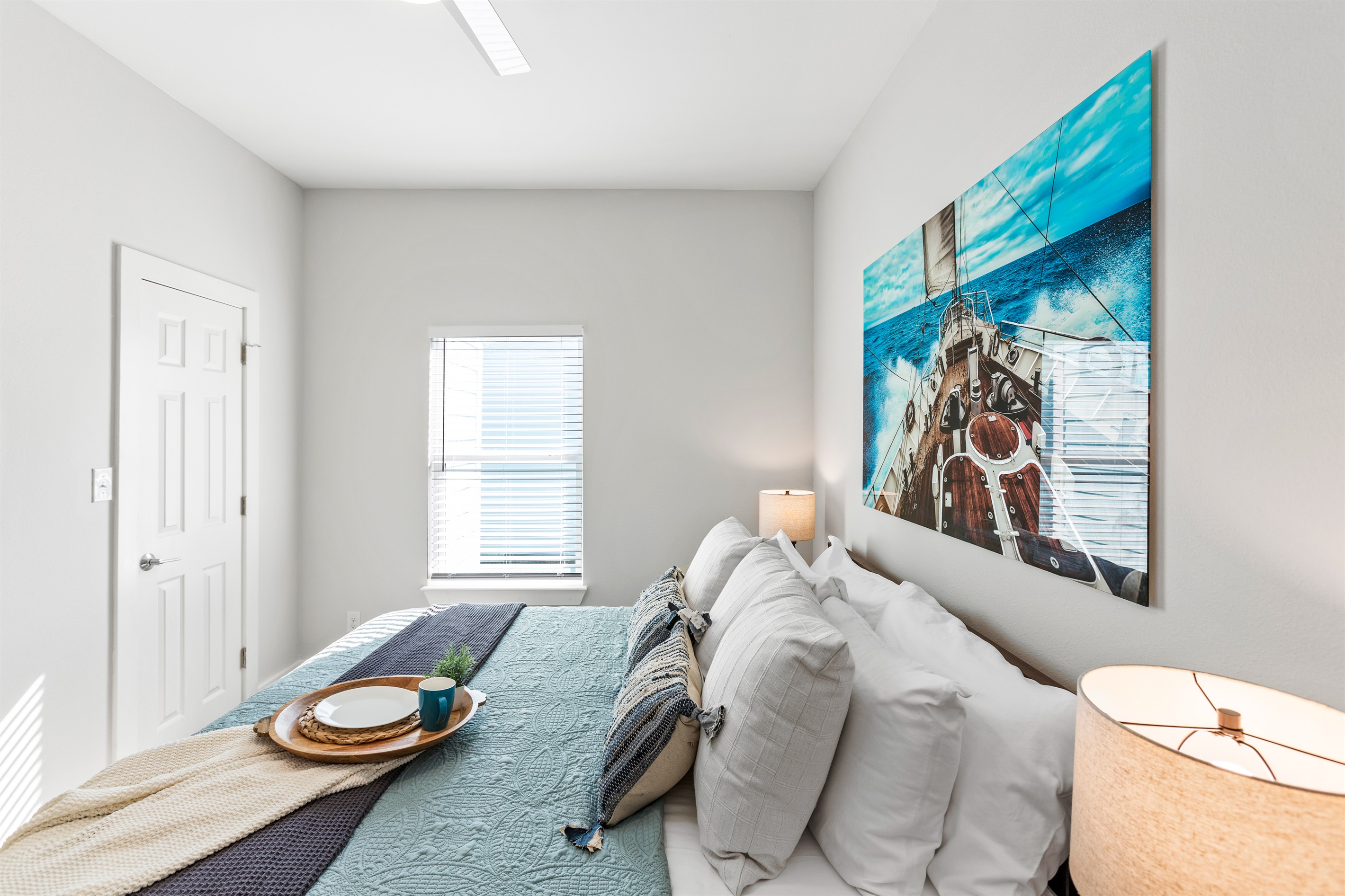 Master bedroom with large walk in closet!