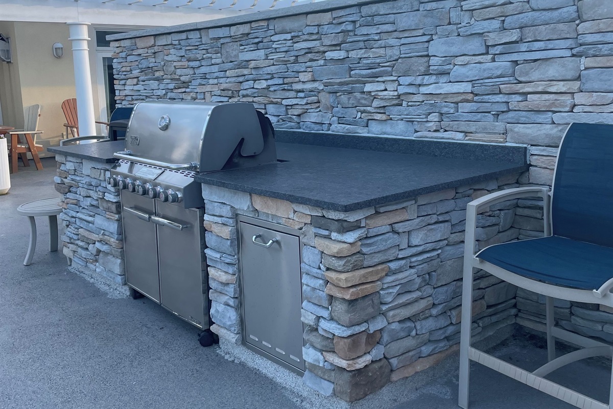 Rooftop grill