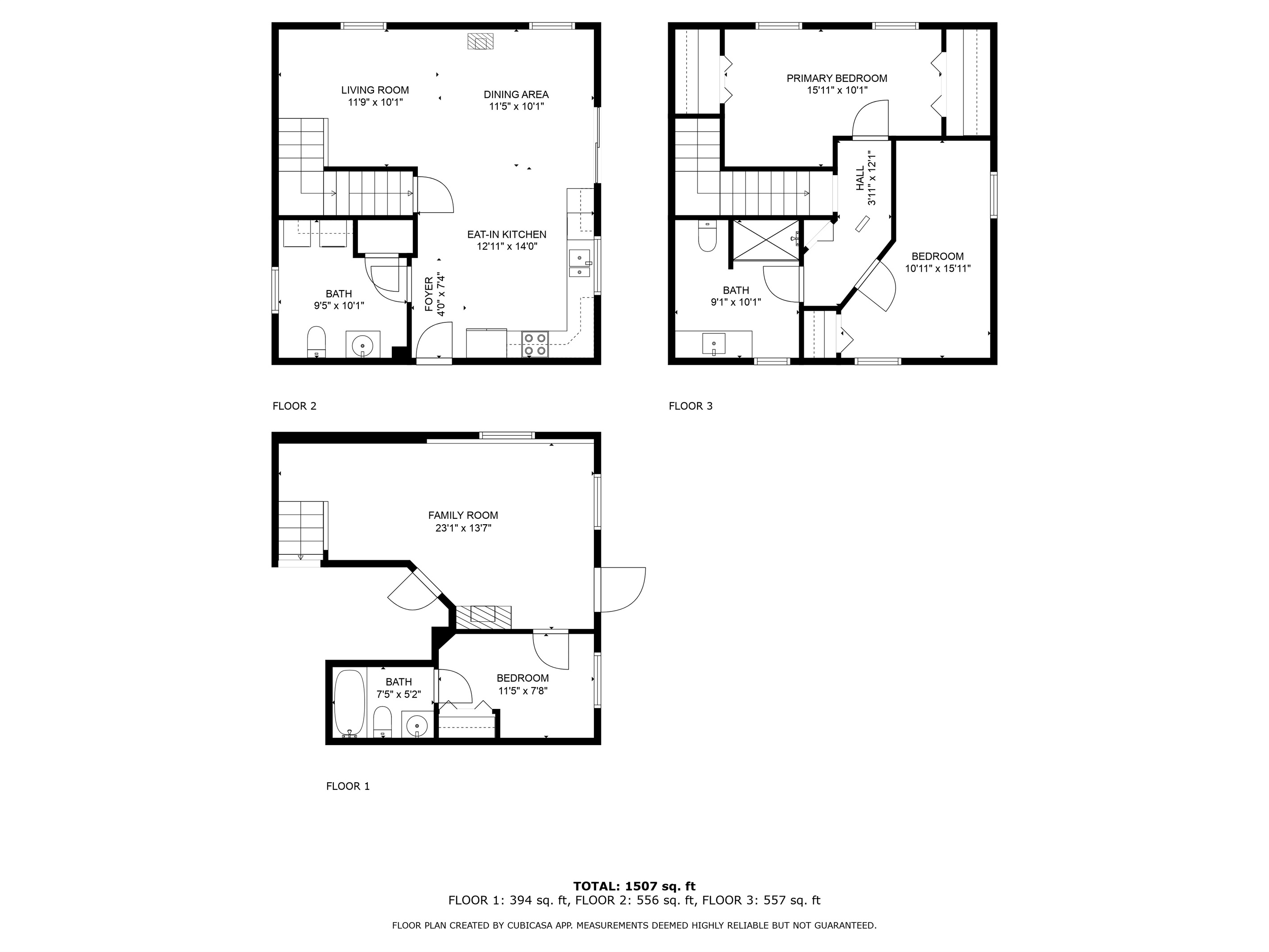 entire cabin floor plan