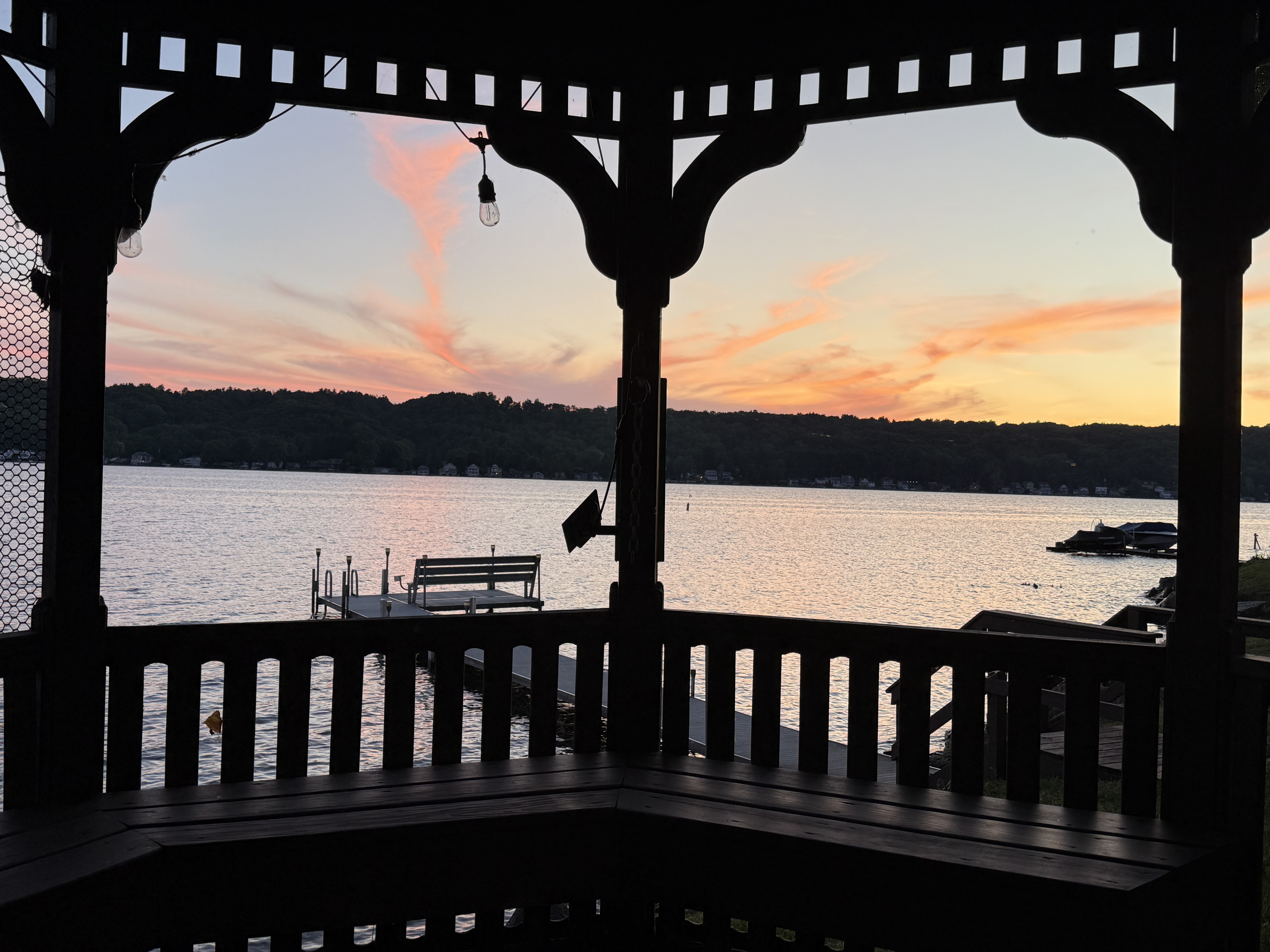 Sunsets from the Gazebo!
