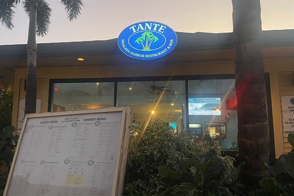 Tante - Good Food - Live Music - Harbor Views