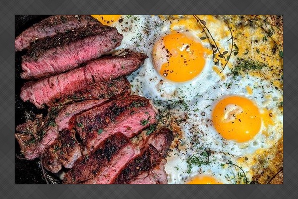 A hearty brunch keeps us going all day long