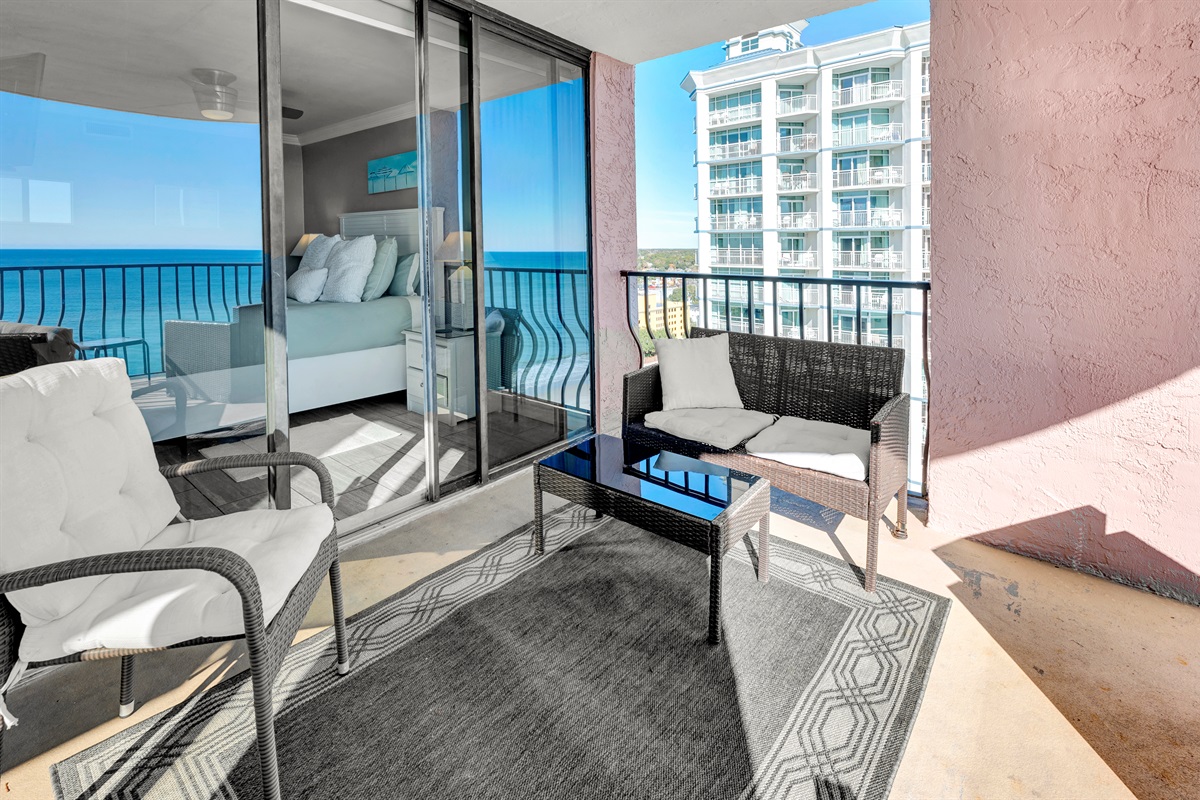 Amazing View from the Balcony!