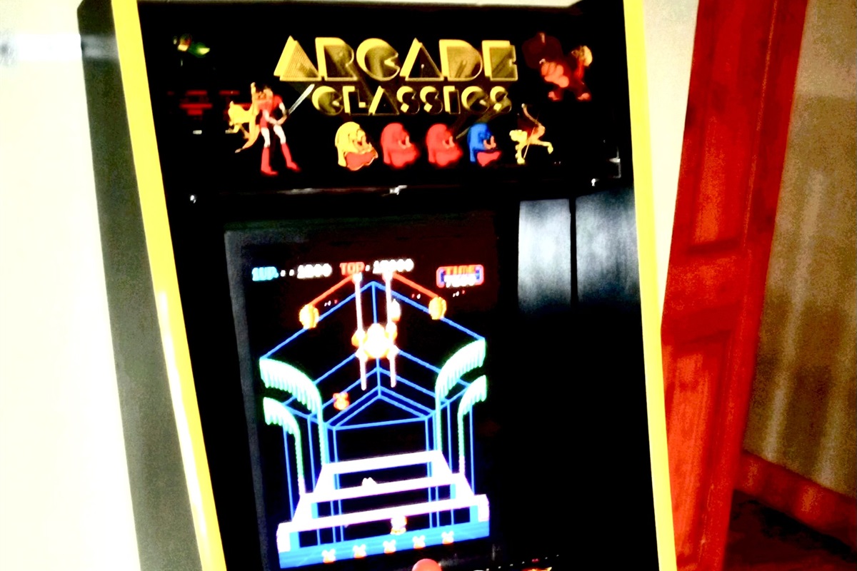 Newly added multigame arcade