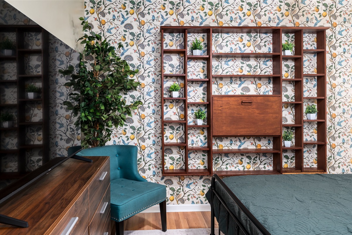 Primary Bedroom 1 - King size bed, full closet and dresser, and 55" TV! Perfect space to wind down at night.