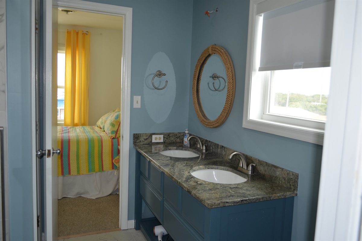 Upstairs Jack and Jill bath