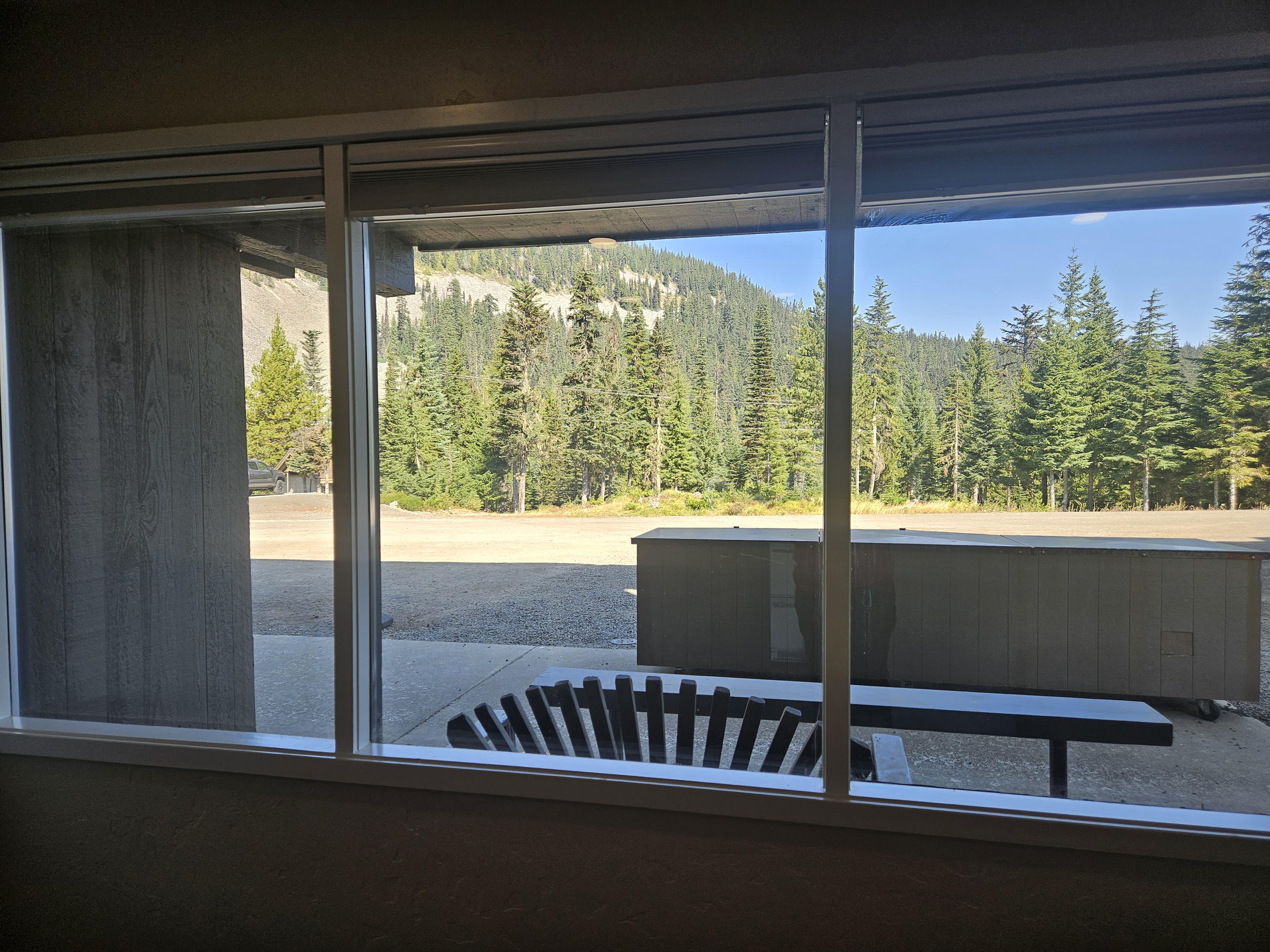 View from unit window.