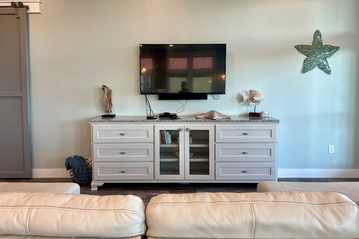 Crystal Paradise Living Room: Stylish living area designed for relaxation and entertainment with family or friends.”