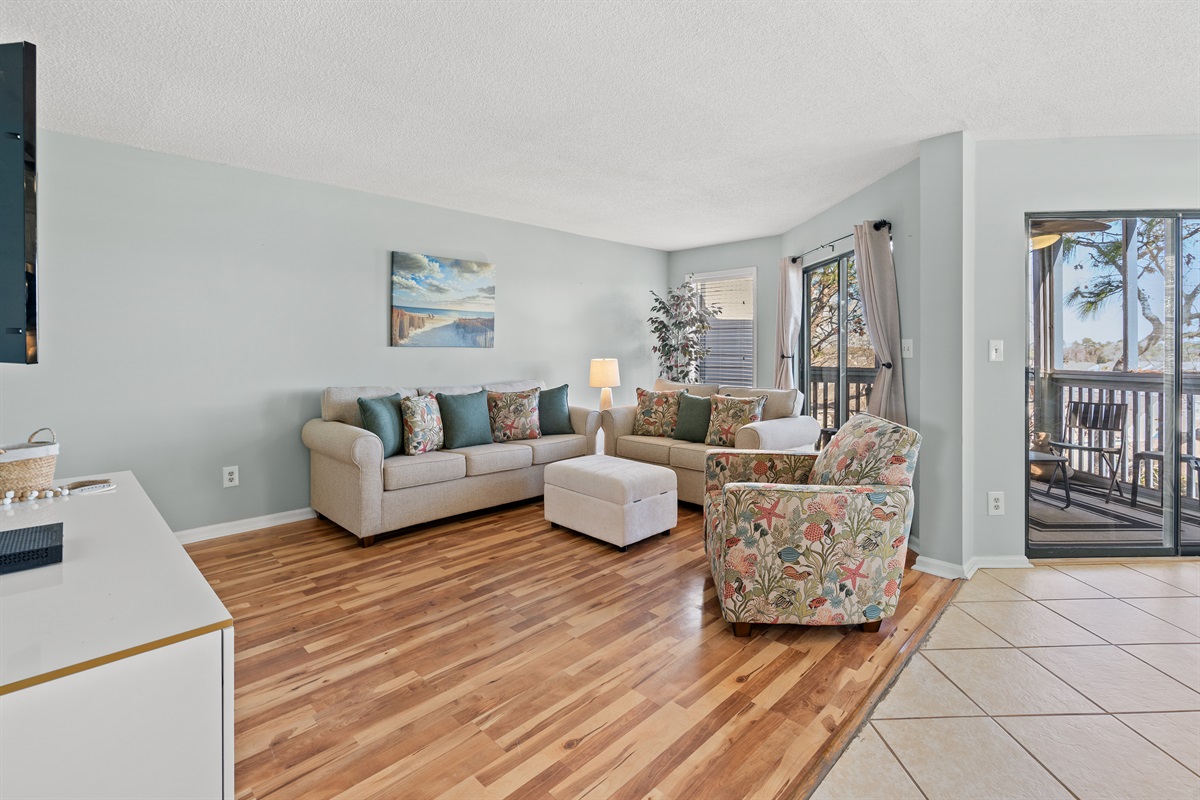 Spacious Living Room area