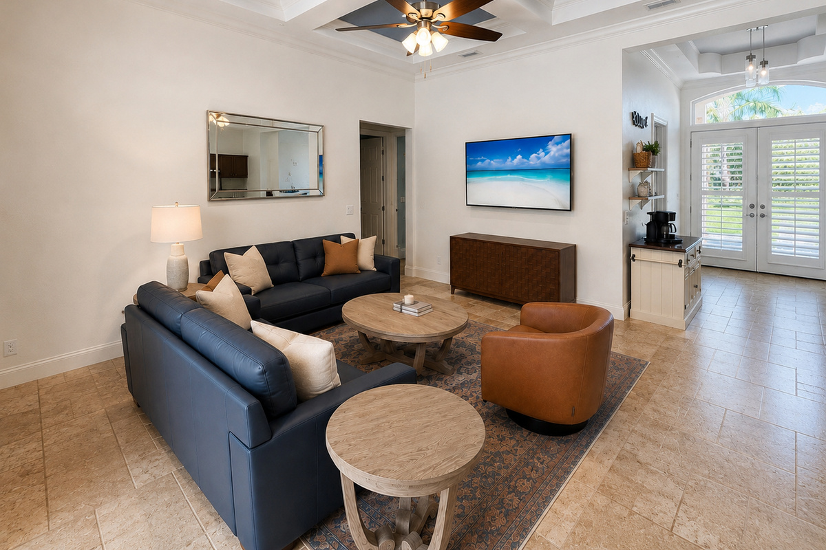 Spacious room with plenty of space