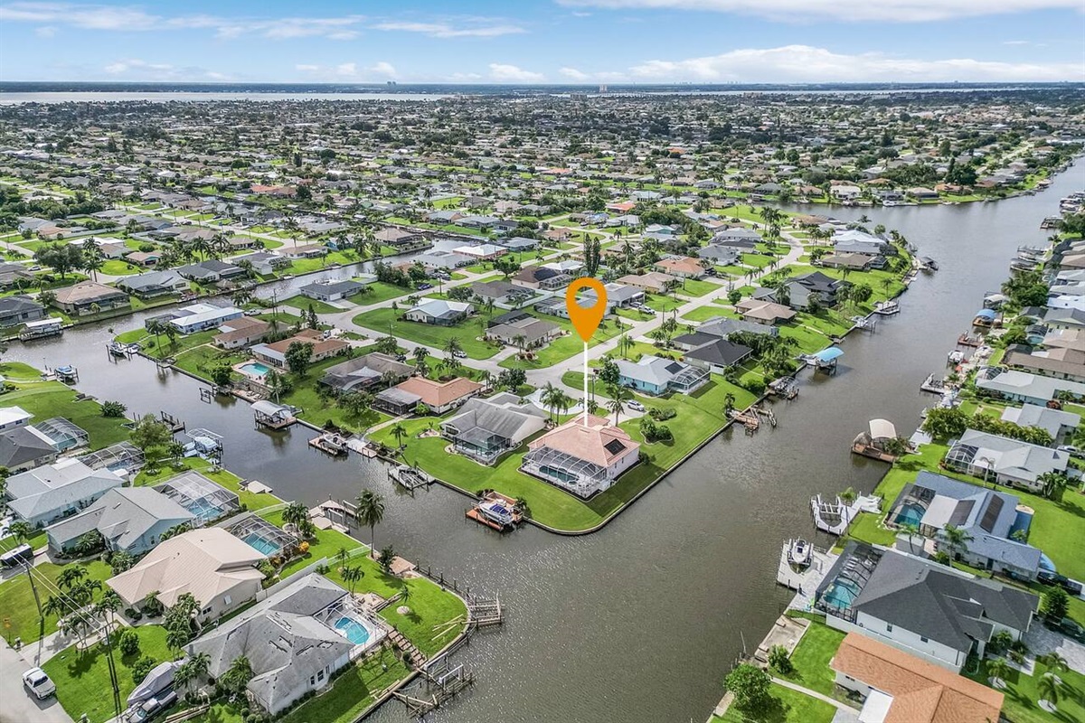 Stunning aerial views showcasing breathtaking water views from above!