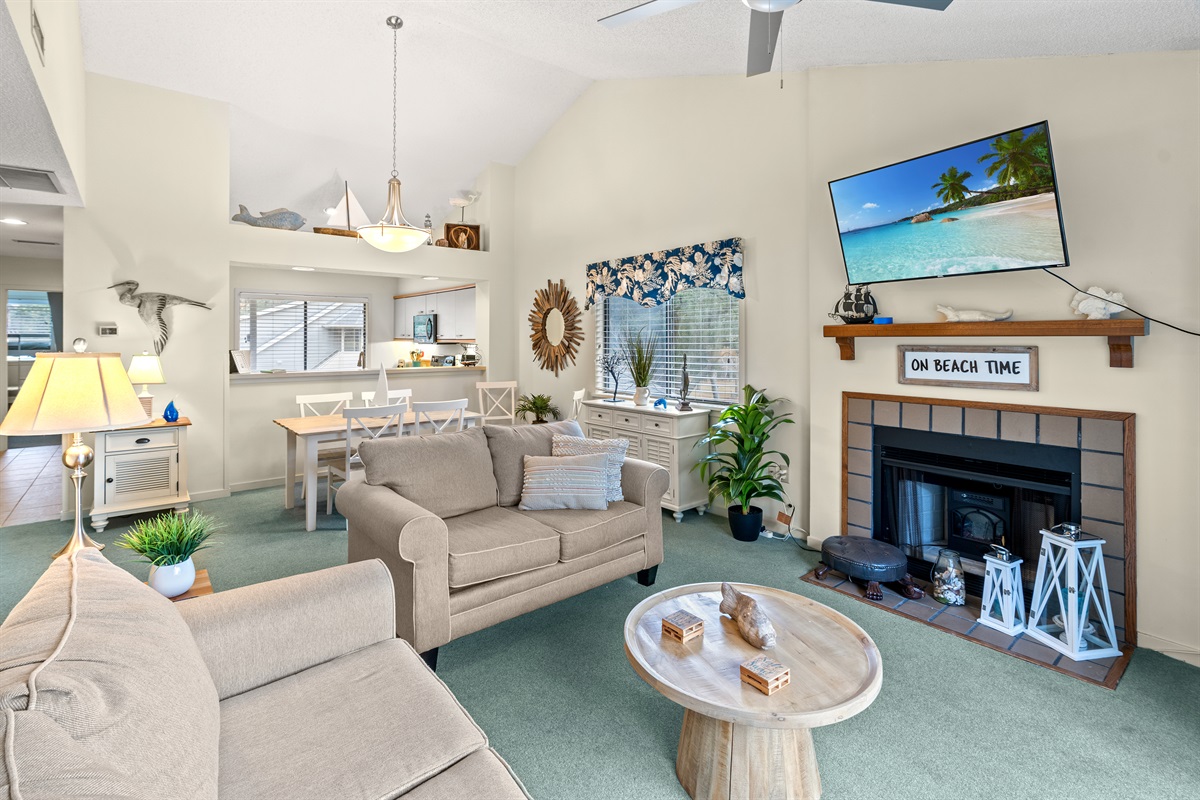 Living Room with Sleeper Sofa