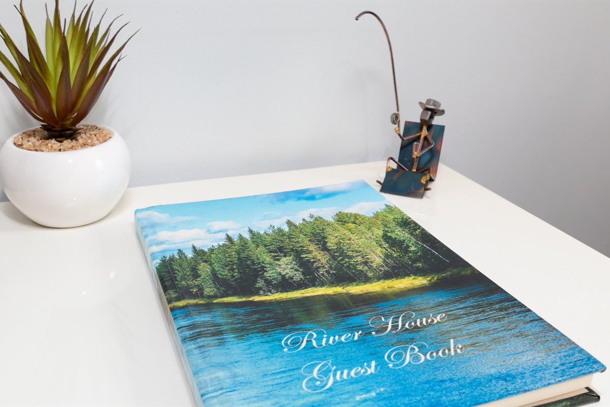 Don't forget to sign the guest book!