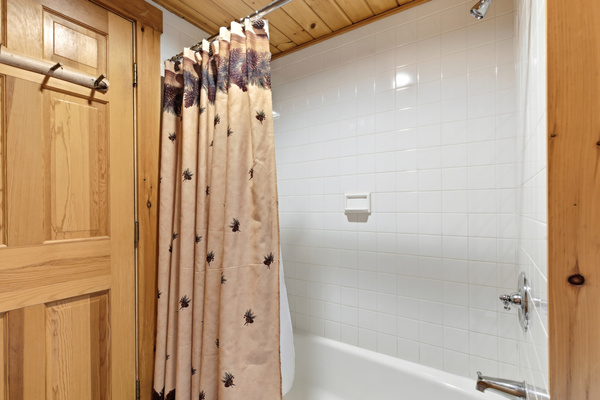 Enjoy a relaxing soak or refreshing shower after a day of exploring the outdoors.