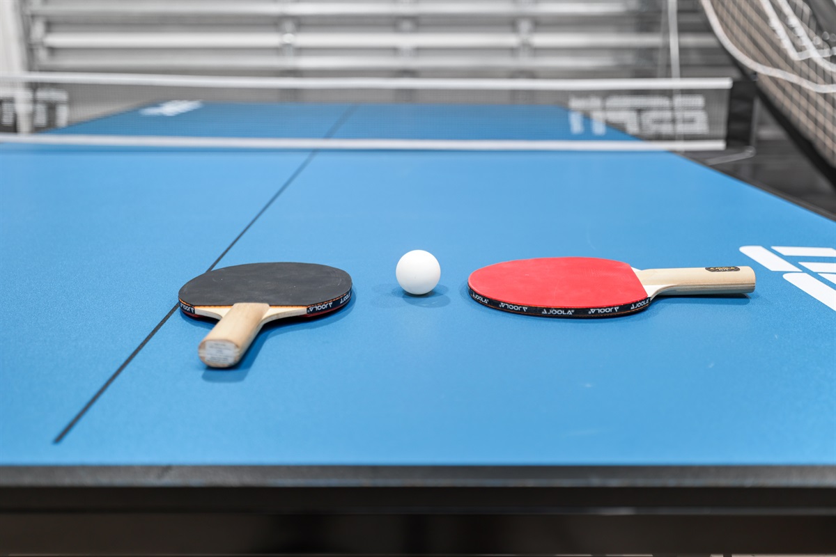Ping pong, anyone?  A guest favorite for friendly competition and endless laughs.