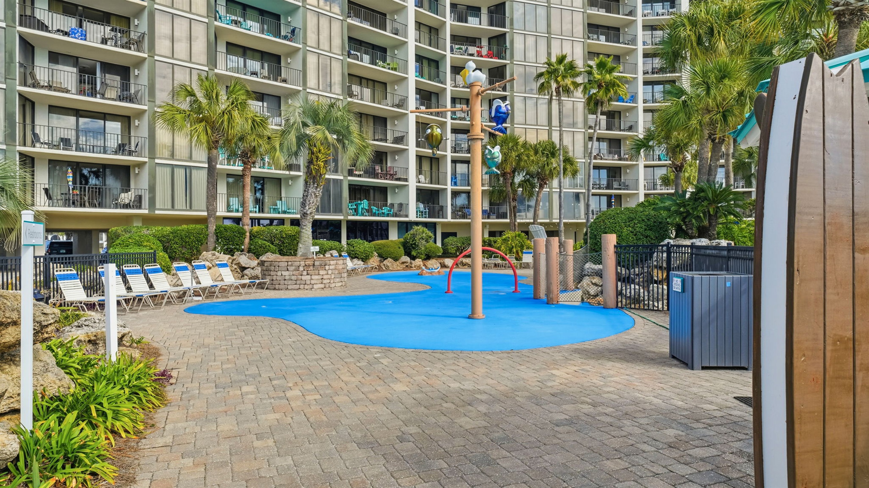 Edgewater's Splash Pad for kids of all ages
