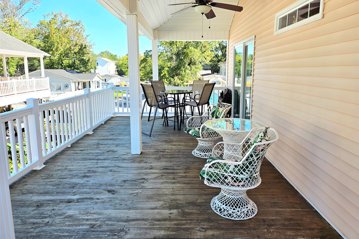 Covered Deck Area