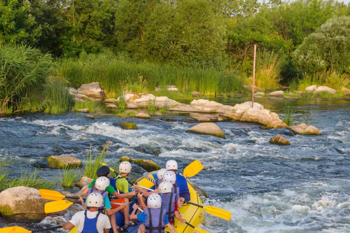 Hawksnest has a Whitewater Rafting trip and there are several other guides offering trips nearby too.