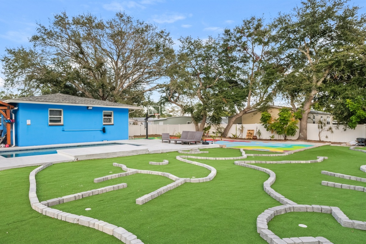 mini golf course