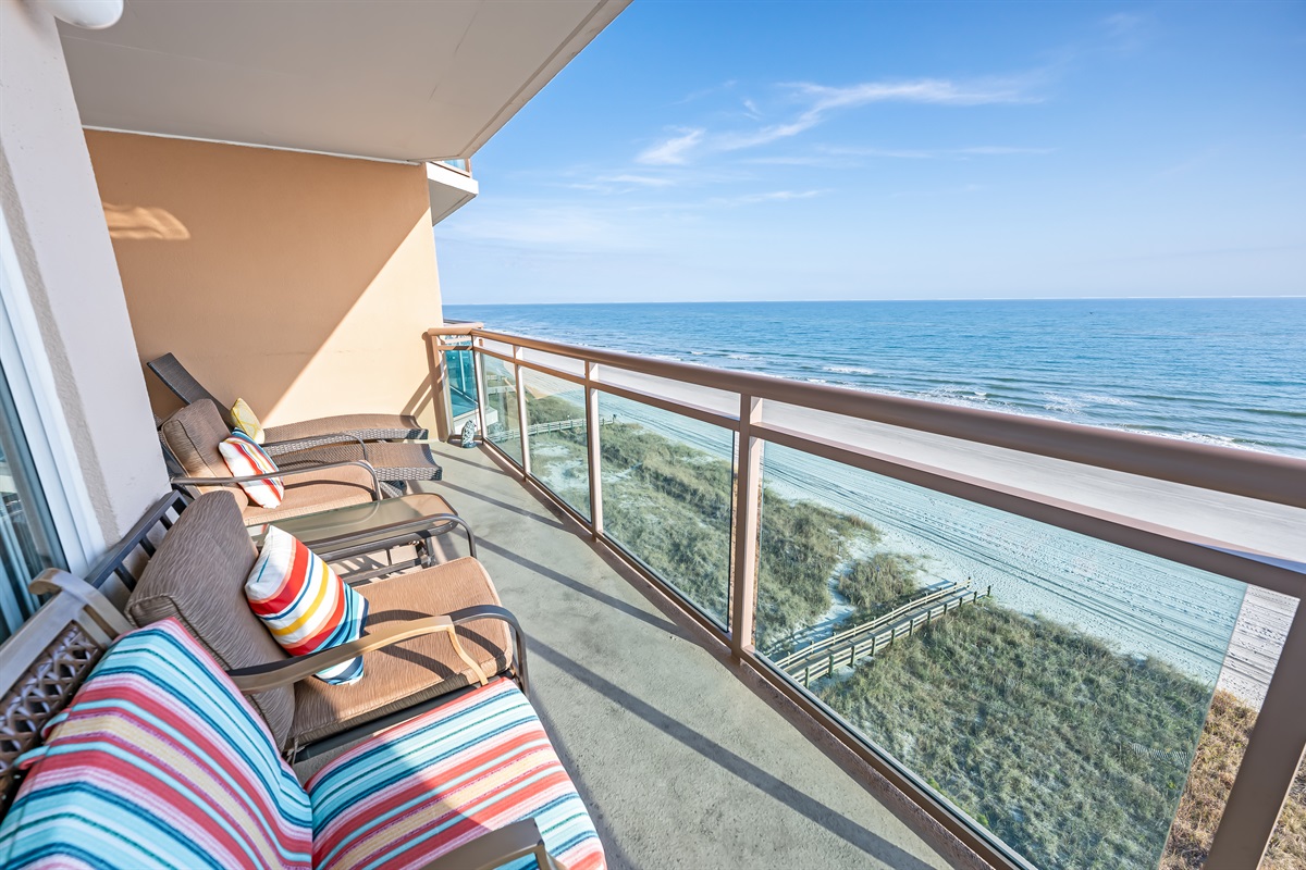 Amazing View from the Balcony!