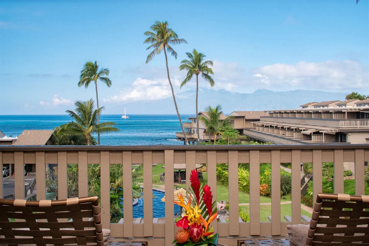 View from primary bedroom lanai