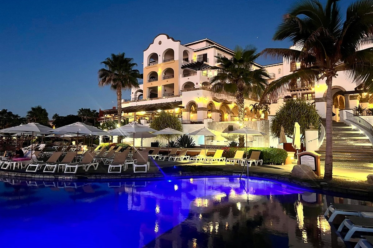 Pools and Beach at Hacienda Del Mar Cabo, Vacation Travel Exclusives