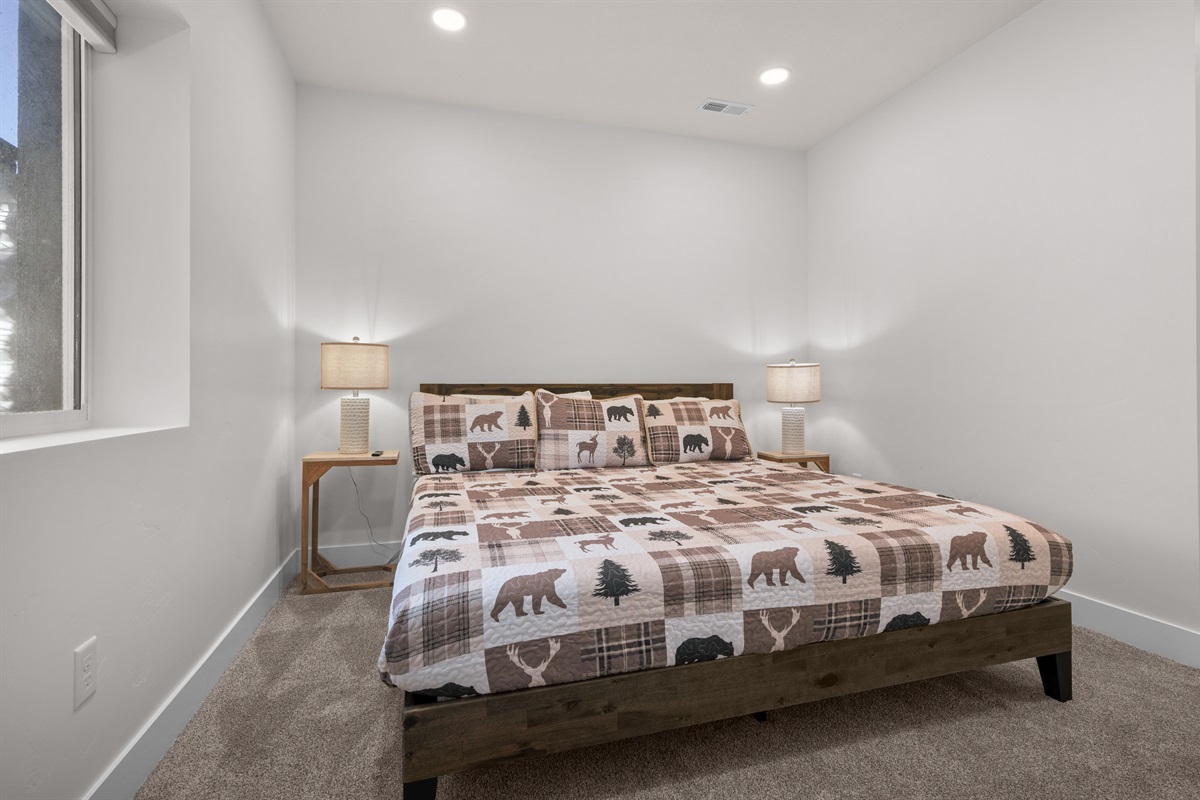 Wake up refreshed in this bright and peaceful primary suite.