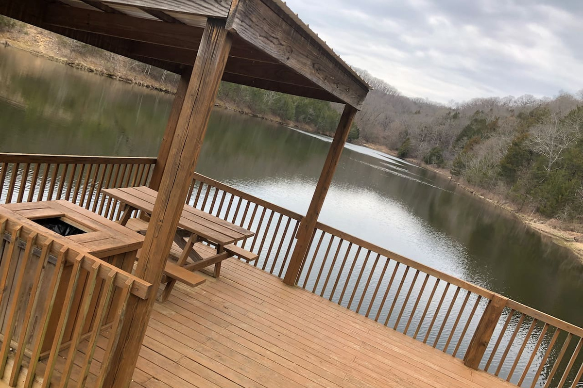 Residents only private fishing. 