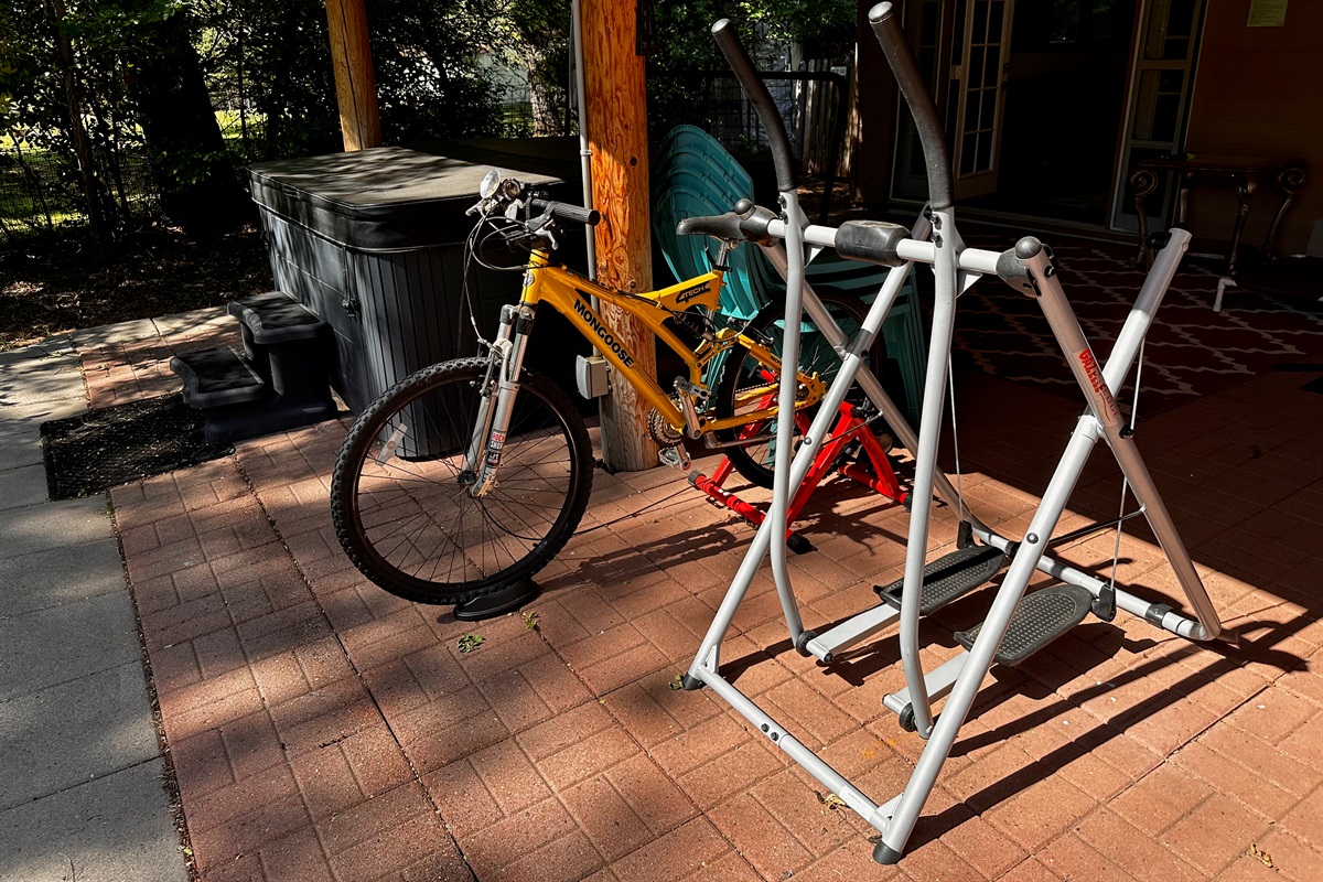 Gym Equipment in Patio