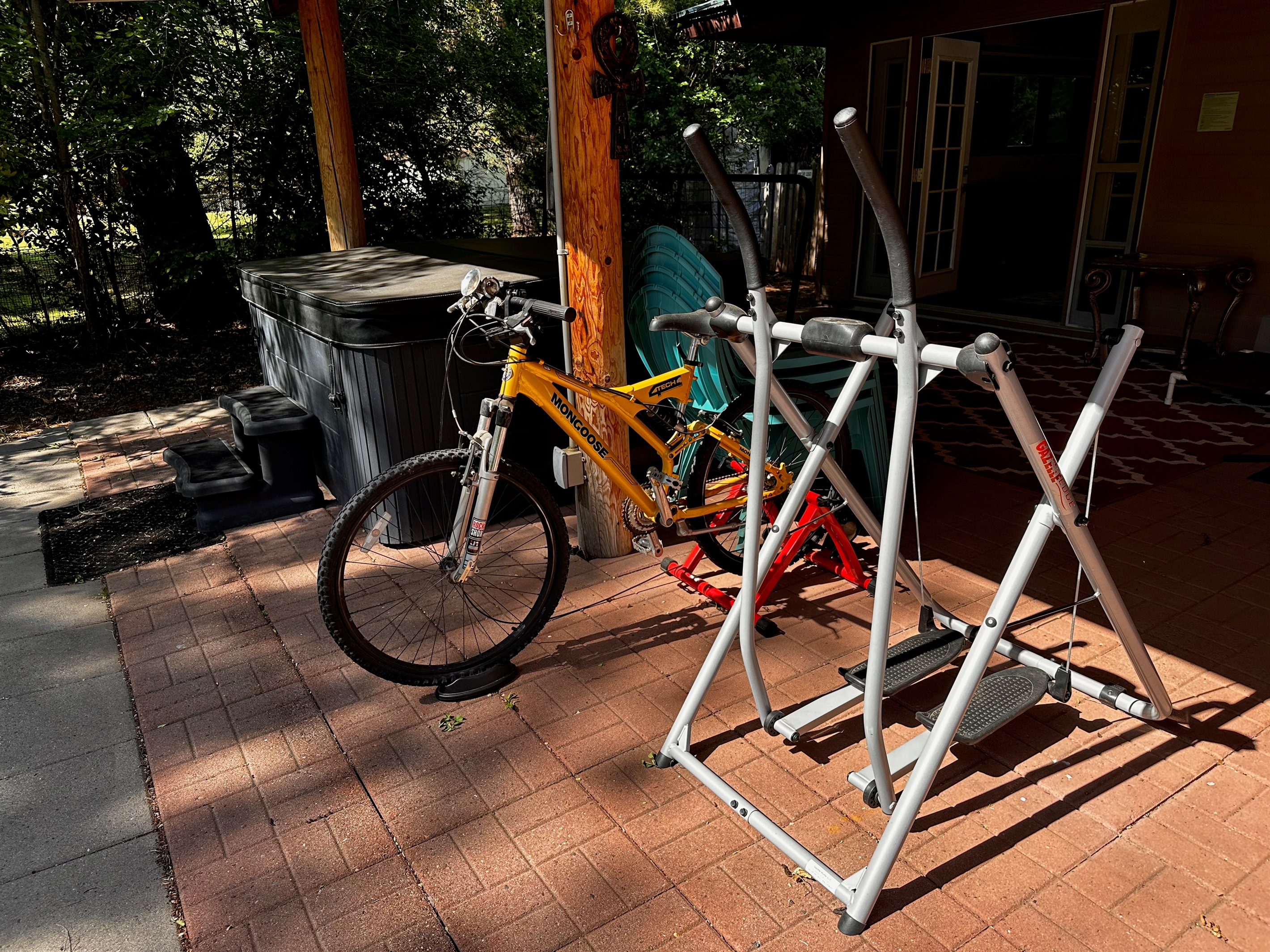 Gym Equipment in Patio