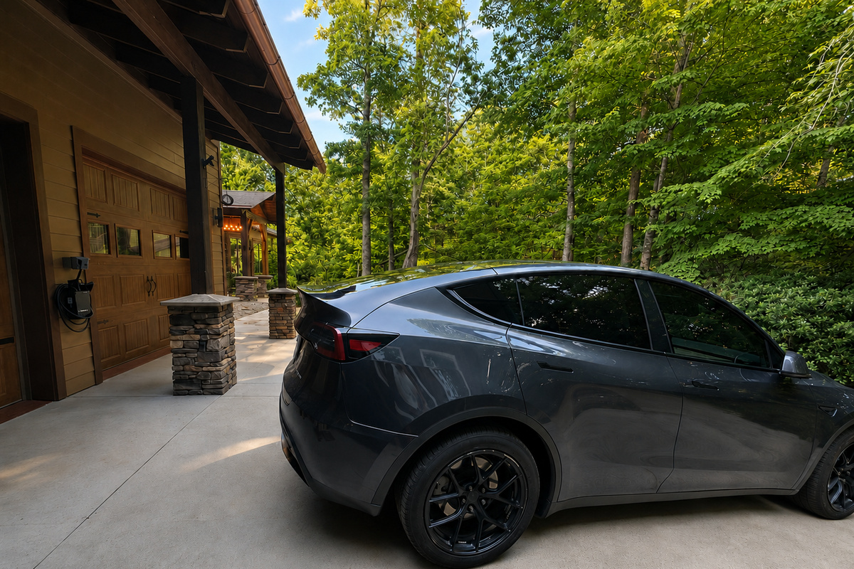 {Level 2 EV Charging}

Arrive, plug in, and let your car recharge while you settle into vacation mode. Whether you're heading out to explore or staying in to unwind, our convenient Level 2 EV charger keeps your vehicle ready for every adventure. 🚗🌿