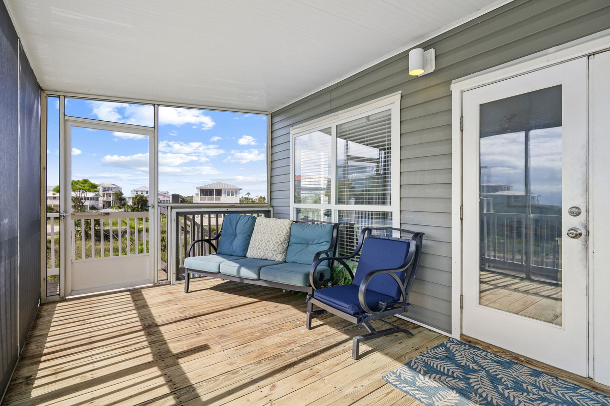 Main Deck off Living Room and Kitchen