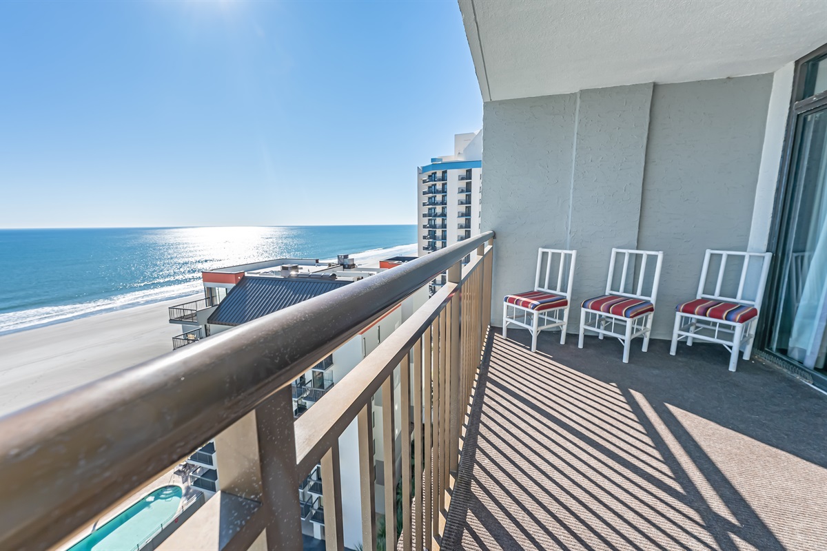 Breathtaking Views from Balcony!