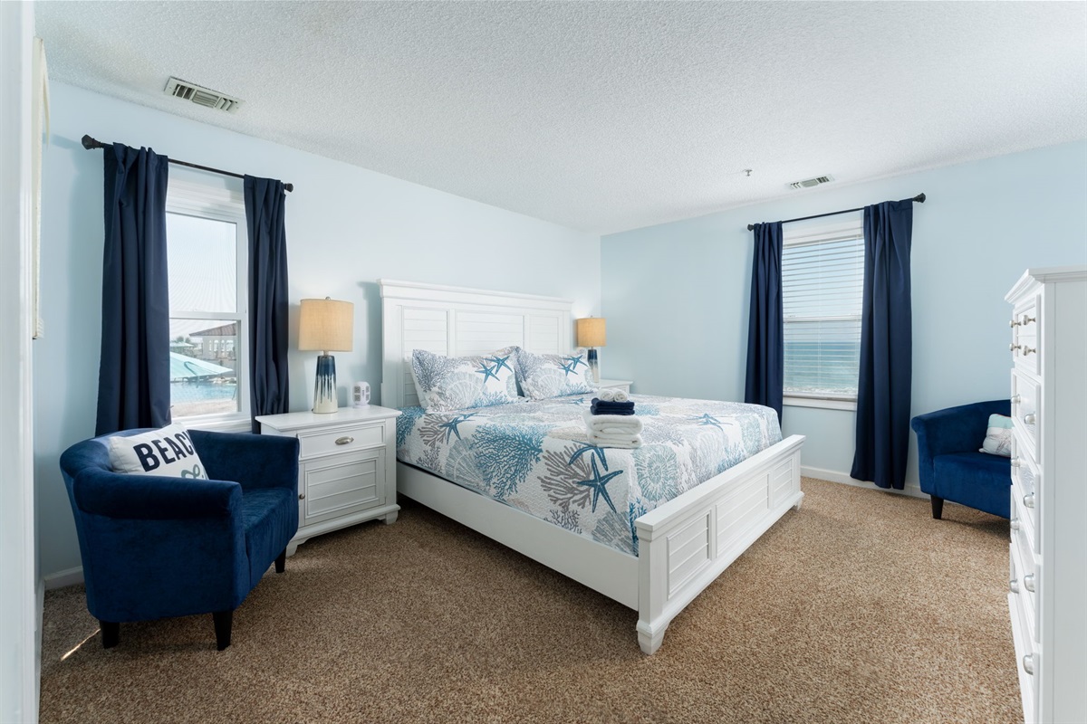 2nd bedroom features modern aesthetics