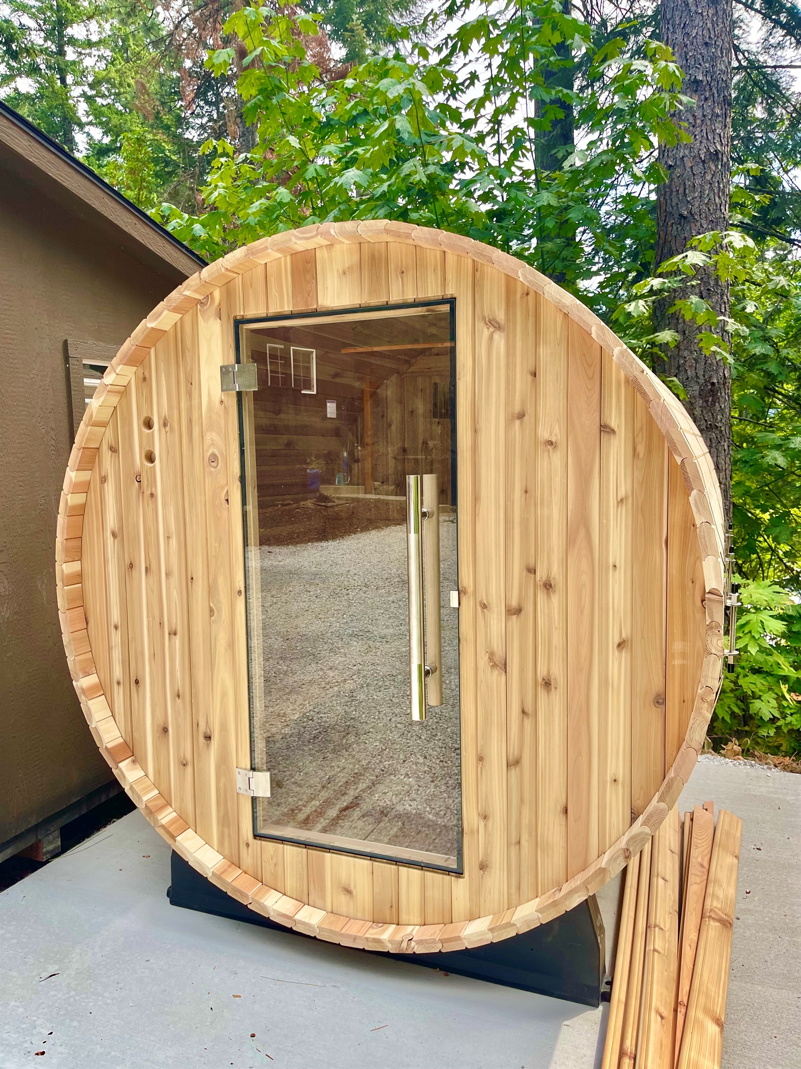 4-person Barrel Sauna