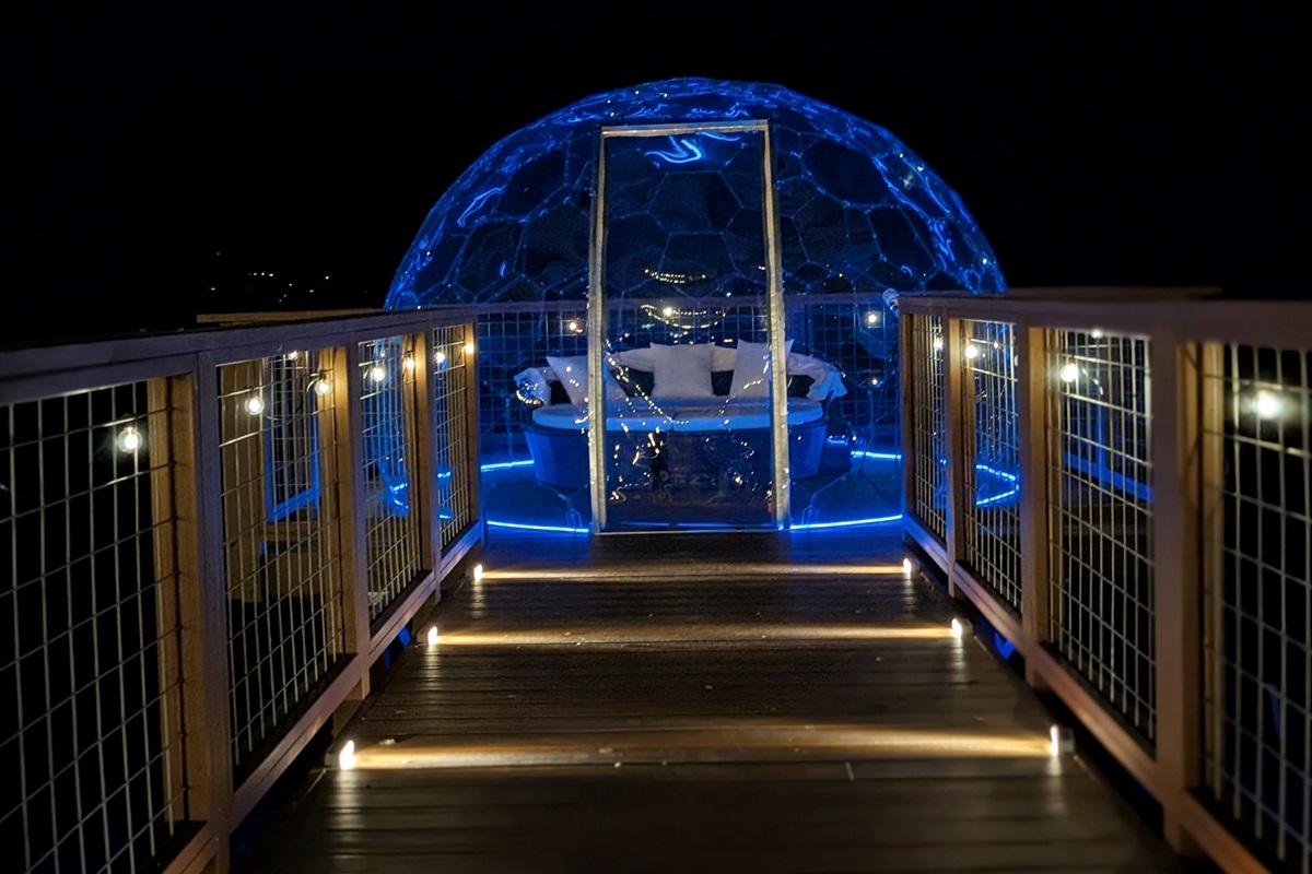 Dome for star gazing