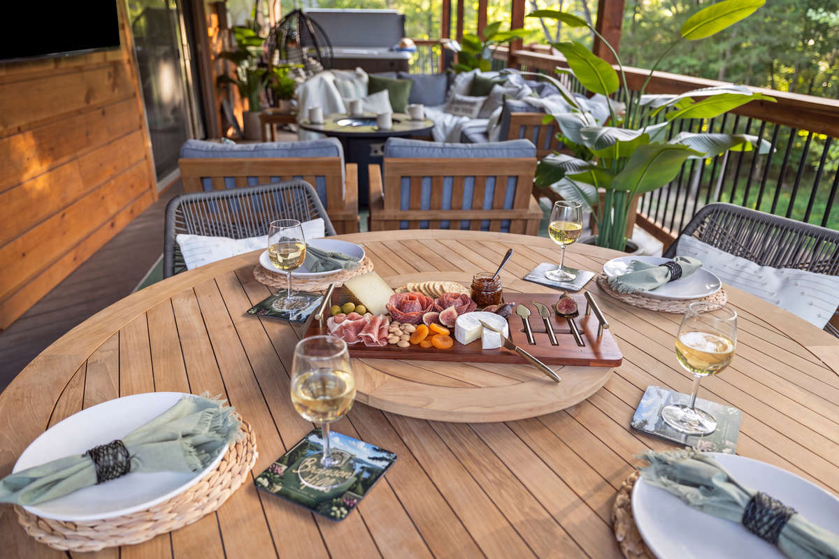 Lay out a charcuterie spread and let the evening stretch on.