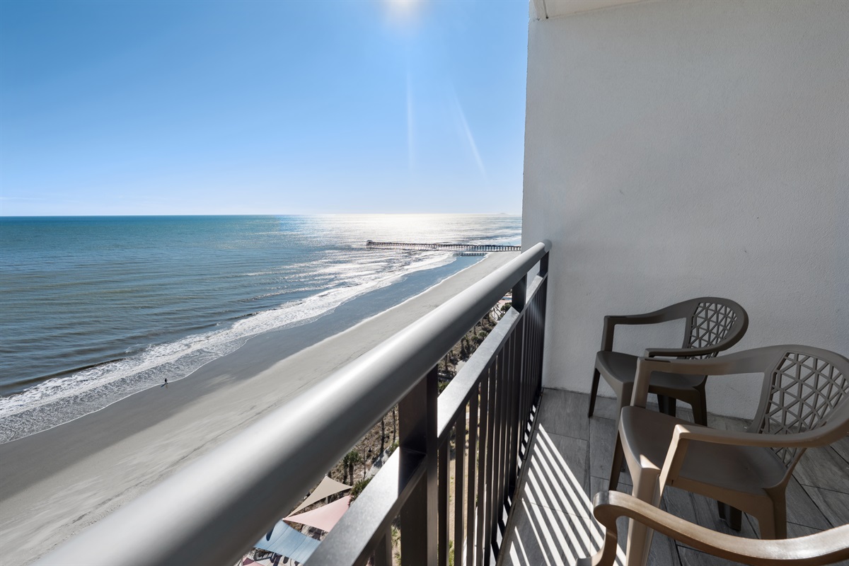 Breathtaking Views from Balcony!