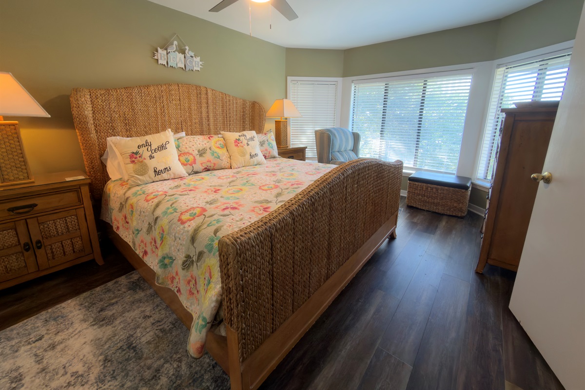 Main Bedroom With California King Bed