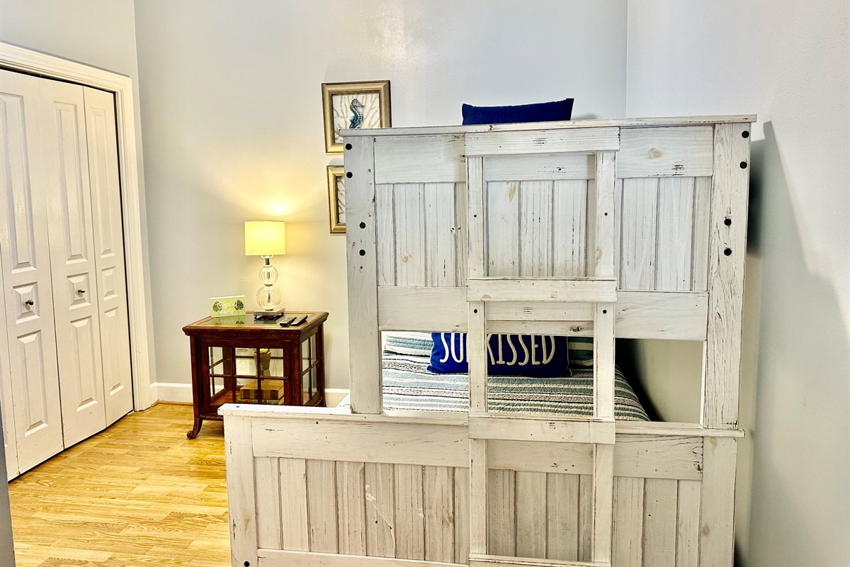 And a large closet to store your things!