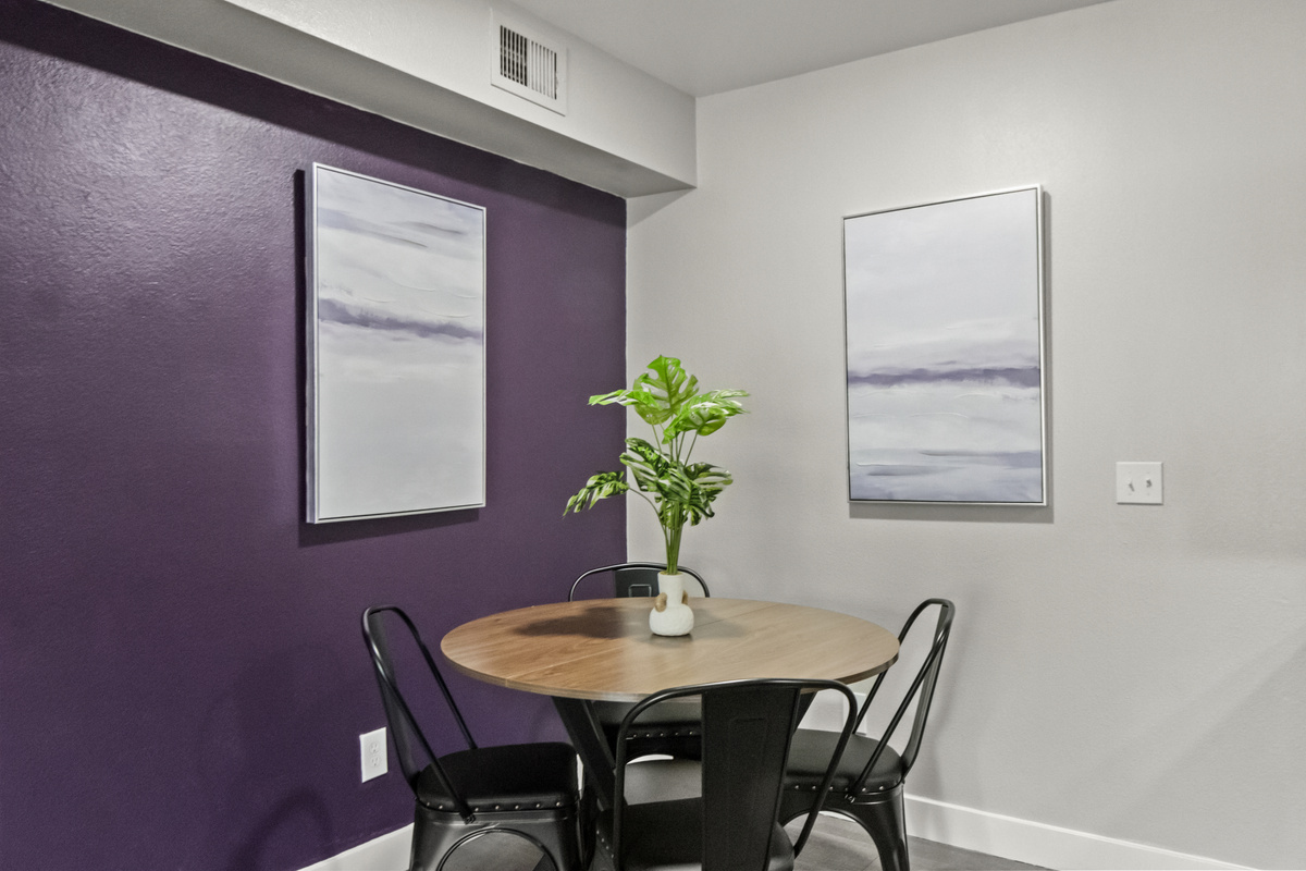 Simple, comfortable workspace perfect for your work-from-home needs.