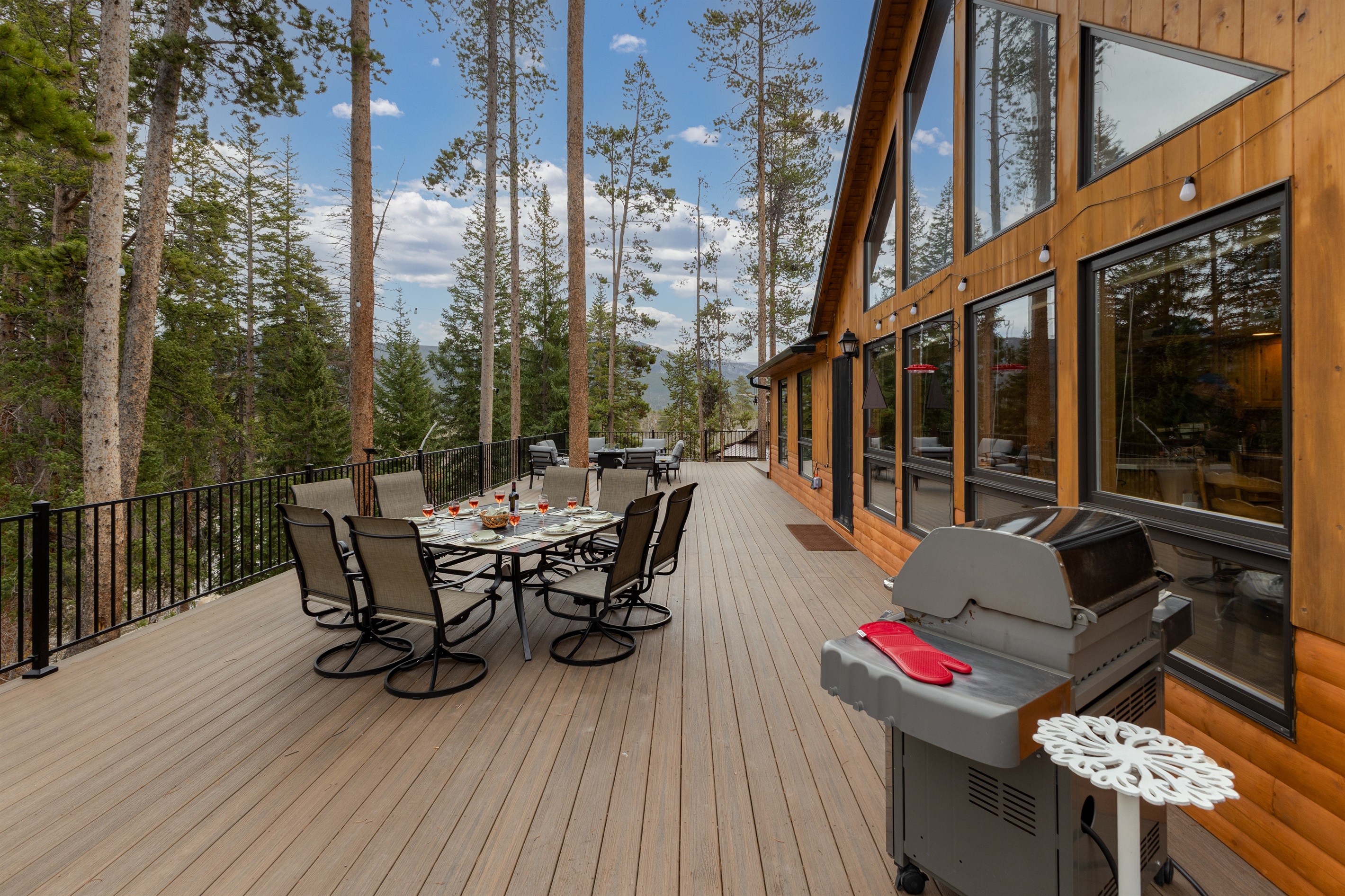 Patio | Outdoor Dining Table | Gas Grill