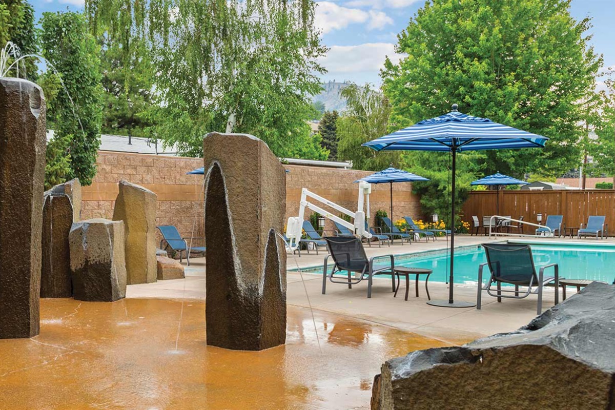 Outdoor swimming pool