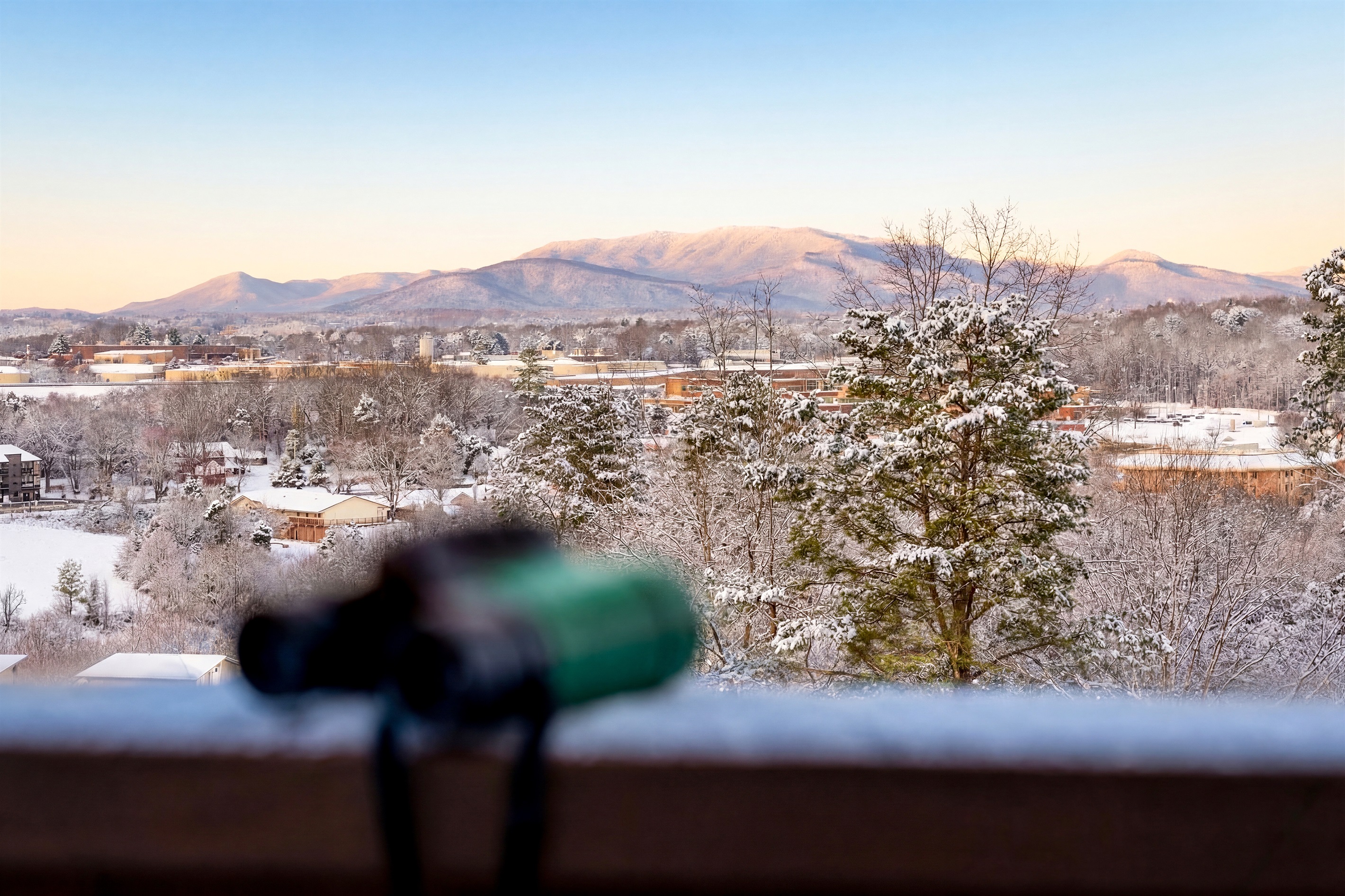 Overlooking Smokies at the Skydeck