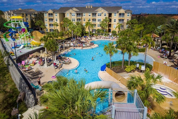 Resort style pool