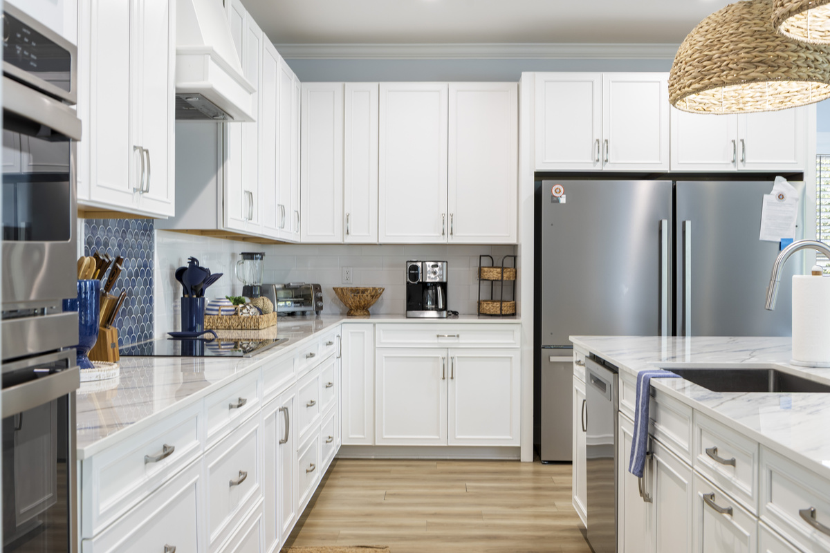 Well-equipped kitchen