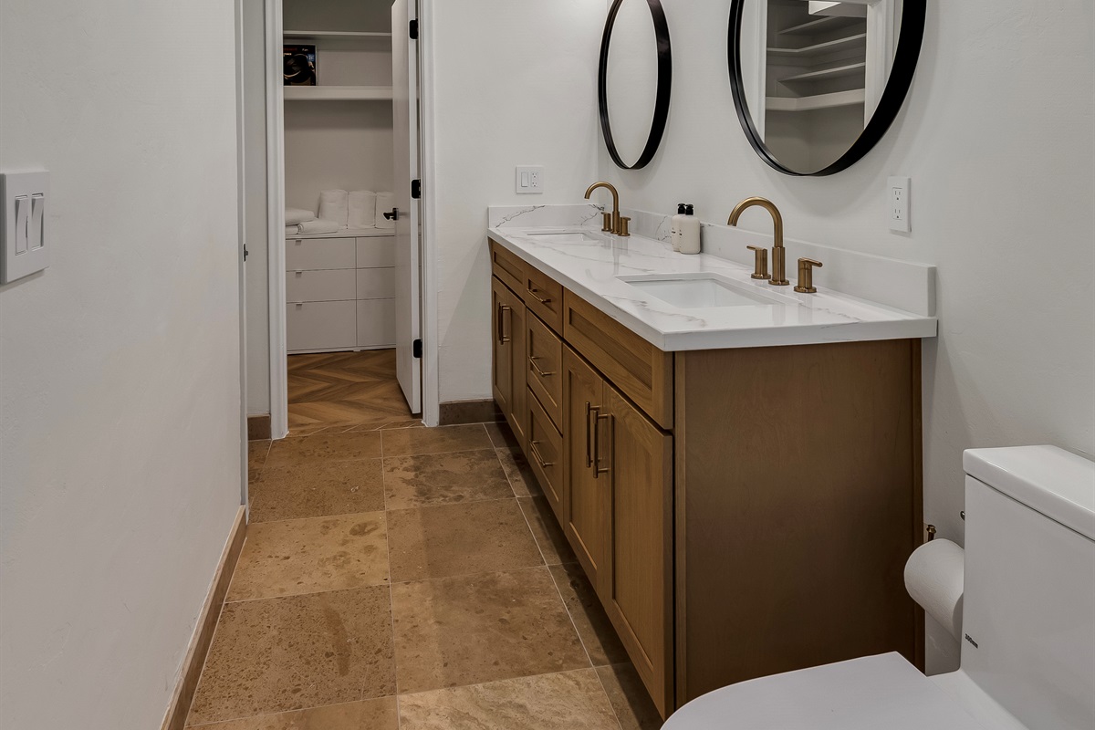 Master Bathroom and Walk-In Closet
