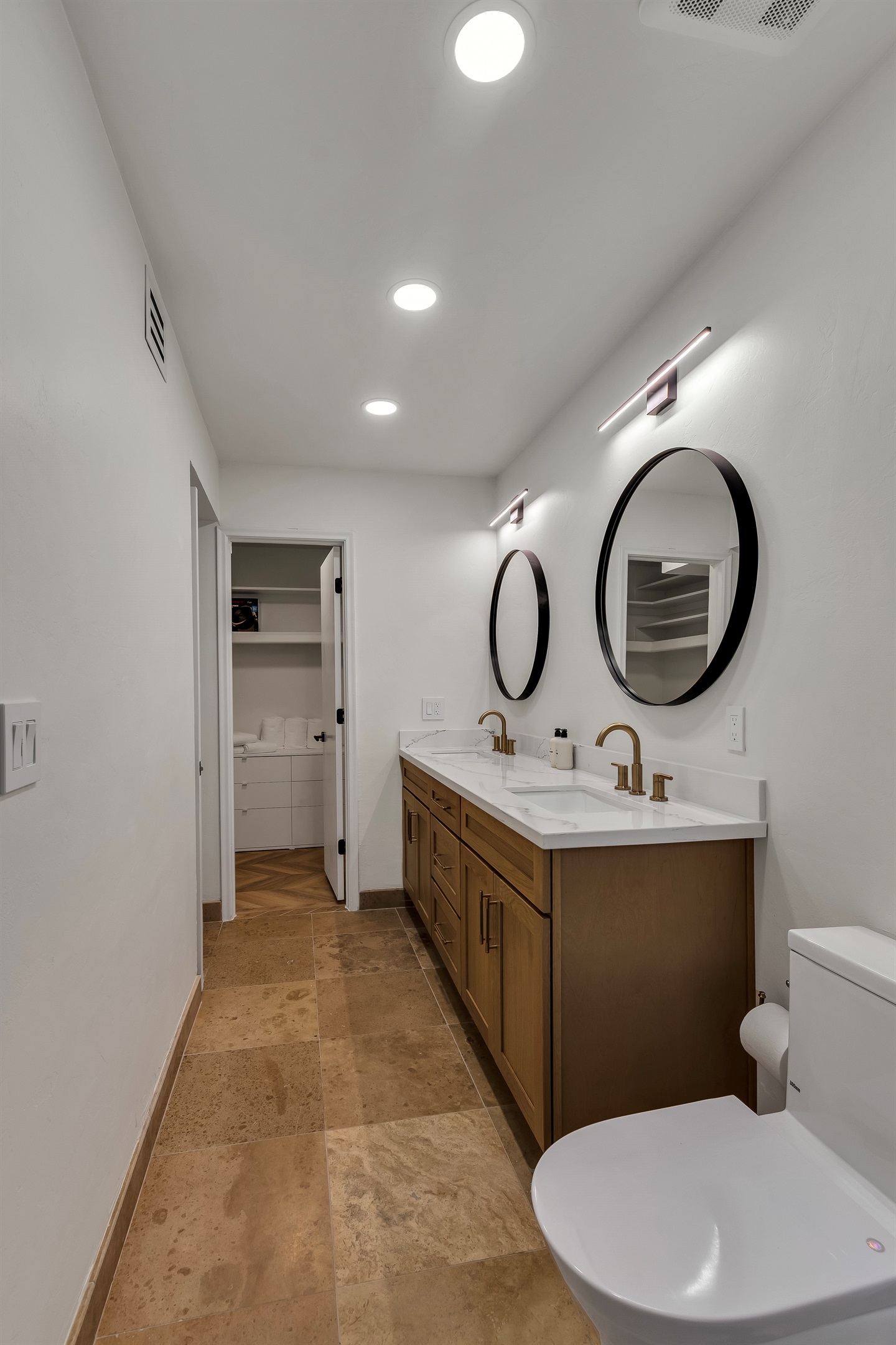 Master Bathroom and Walk-In Closet