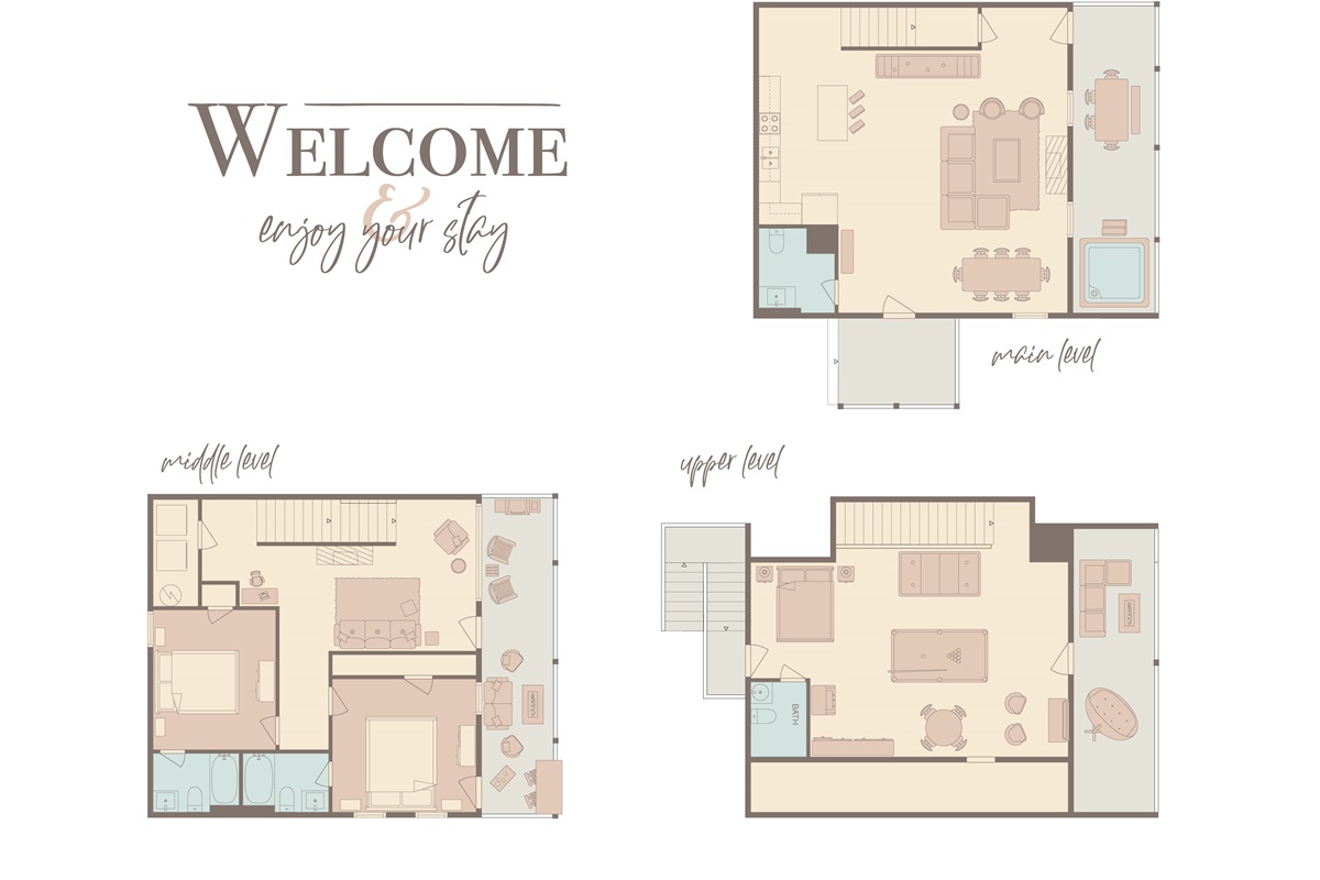 Knock on Wood Cabin floor plan