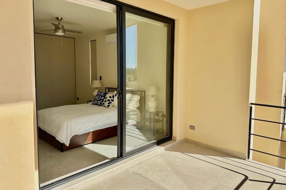 Master bedroom patio